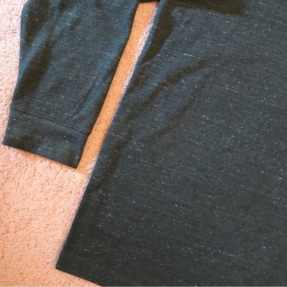 Sonoma Thermal Henley Long Sleeve Tee NEW Mens Size 3X Big Hunter Green Cotton - Picture 6 of 7